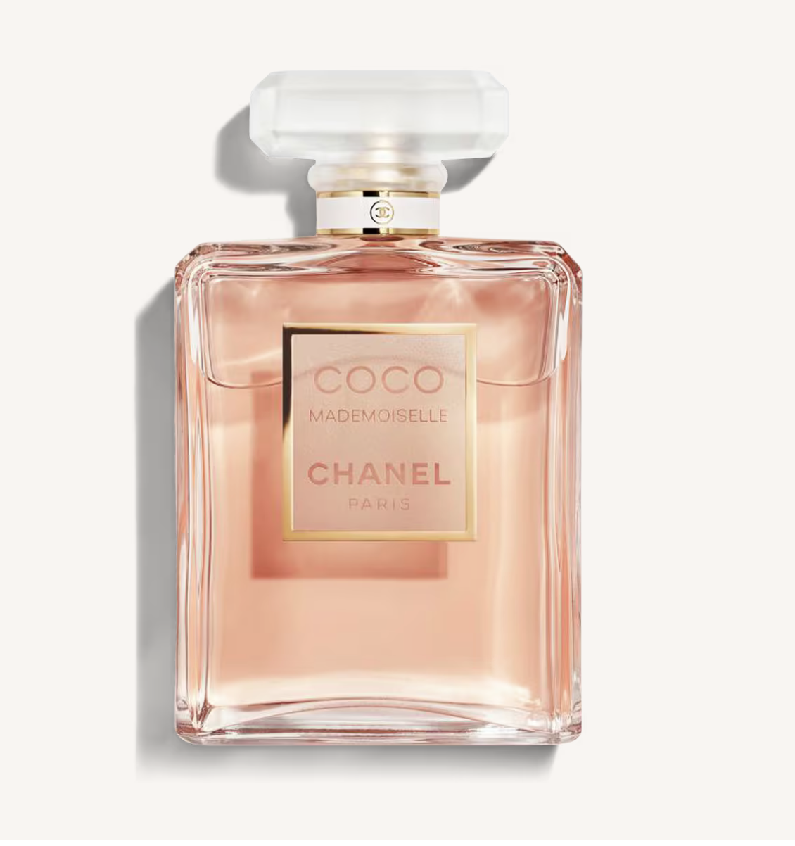 CHANEL COCO MADEMOISELLE Eau de Parfum bottle with cap and shadow