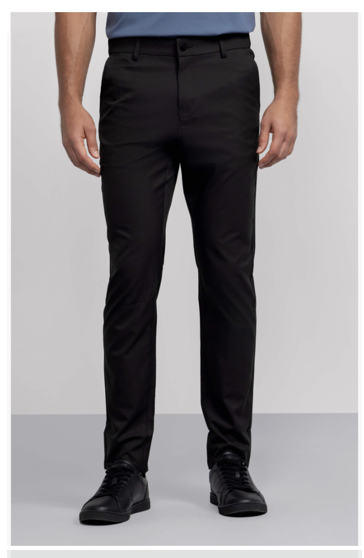 Jack Archer Jetsetter Tech Pant — Straight Fit in True Black